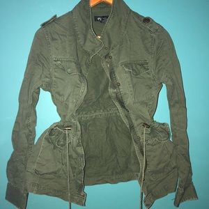 Army green jacket